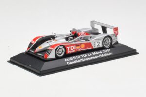 Audi R10 TDI LMP1 #2 R. Capello / T. Kristensen / A. McNish 24 Hours of Le Mans 2007 Minichamps 1:43 5020700223 Metall – Bild 2 von 4