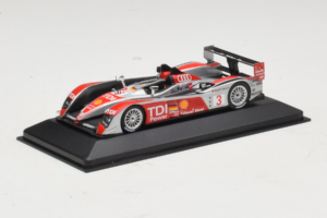Audi R10 TDI LMP1 #3 L. Luhr / A. Premat 2008 Minichamps 1:43 400089803 Metall – Bild 2 von 4