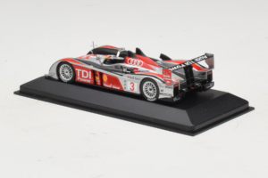 Audi R10 TDI LMP1 #3 L. Luhr / A. Premat 2008 Minichamps 1:43 400089803 Metall – Bild 3 von 4