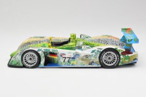 Audi R8 LMP Crocodile 2001 Maisto 1:18 35899 Metall – Bild 3 von 6