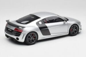 Audi R8 GT Type 42 Ice Silber Metallic Kyosho 1:18 09218IS Metall – Bild 3 von 8