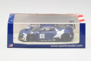 Audi R8 LMS GT3 #17 WRT M. Leonard / D. van der Linde / A. Riberas California 8 Hours 2018 Spark 1:43 US084 Resin – Bild 4 von 4