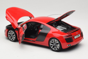 Audi R8 Rot Kyosho 1:18 09213R Metall – Bild 5 von 8