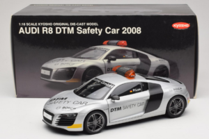 Audi R8 Safety Car 24 Hours of Le Mans 2008 Kyosho 1:18 09214DTM Metall – Bild 2 von 8