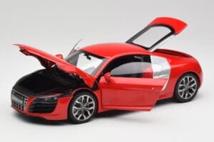 Audi R8 V10 Brilliant Rot Kyosho 1:18 09216RR Metall – Bild 2 von 8