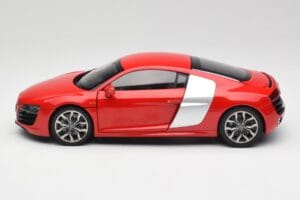 Audi R8 V10 Brilliant Rot Kyosho 1:18 09216RR Metall – Bild 4 von 8