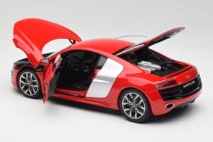 Audi R8 V10 Brilliant Rot Kyosho 1:18 09216RR Metall – Bild 5 von 8