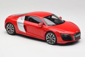 Audi R8 V10 Brilliant Rot Kyosho 1:18 09216RR Metall – Bild 6 von 8