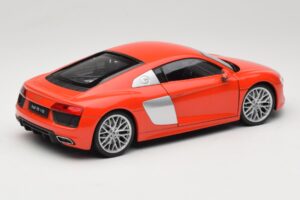 Audi R8 V10 Rot Welly 1:18 18052W Metall – Bild 3 von 8