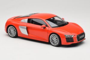 Audi R8 V10 Rot Welly 1:18 18052W Metall – Bild 6 von 8