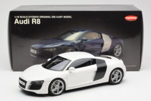 Audi R8 Type 42 Weiss Kyosho 1:18 09213W Metall – Bild 8 von 8