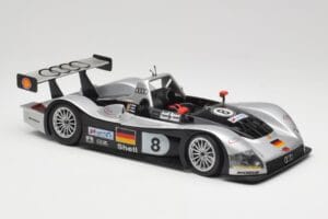 Audi R8R LMP #8 F. Biela / E. Pirro / D. Theys 24 Hours of Le Mans 1999 Maisto 1:18 538881 Metall – Bild 6 von 8