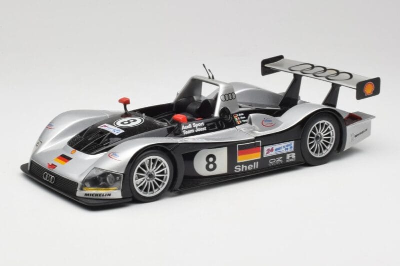 Audi R8R LMP #8 F. Biela / E. Pirro / D. Theys 24 Hours of Le Mans 1999 Maisto 1:18 538881 Metall