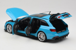 Audi RS4 B9 Avant Darwin Pro Blau Kilo Works 1:18 KLW002303 Metall – Bild 5 von 8