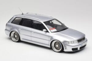 Audi RS4 B5 Avant Silber Custom Wheels Otto 1:18 OT521 Resin – Bild 4 von 6