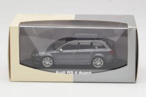 Audi RS4 B7 Avant Grau Minichamps 1:43 5010509223 Metall – Bild 4 von 4
