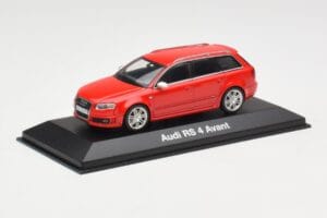 Audi RS4 B7 Avant Rot Minichamps 1:43 5010509213 Metall – Bild 2 von 4