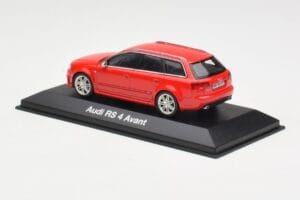 Audi RS4 B7 Avant Rot Minichamps 1:43 5010509213 Metall – Bild 3 von 4