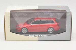 Audi RS4 B7 Avant Rot Minichamps 1:43 5010509213 Metall – Bild 4 von 4
