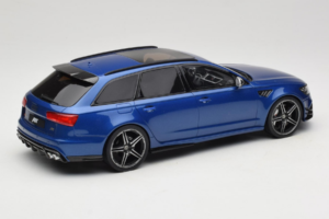 Audi RS6 C7 ABT Performance Avant Blau Exclusive Edition GT Spirit 1:18 AUDI011 Resin – Bild 2 von 6