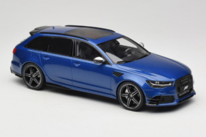 Audi RS6 C7 ABT Performance Avant Blau Exclusive Edition GT Spirit 1:18 AUDI011 Resin – Bild 4 von 6