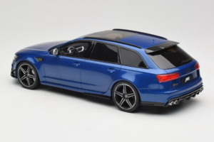 Audi RS6 C7 ABT Performance Avant Blau Exclusive Edition GT Spirit 1:18 AUDI011 Resin – Bild 5 von 6