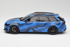 Audi RS6 C7 Avant GMK Blau & Schwarz GT Spirit 1:18 GT799 Resin – Bild 3 von 6