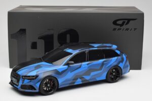 Audi RS6 C7 Avant GMK Blau & Schwarz GT Spirit 1:18 GT799 Resin – Bild 6 von 6