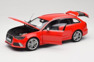 Audi RS6 C7 Avant Rot Minichamps 1:18 110012011 Metall – Bild 2 von 8