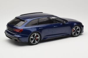 Audi RS6 C8 Avant Blue Metallic Minichamps 1:18 155018011 Metall – Bild 2 von 6