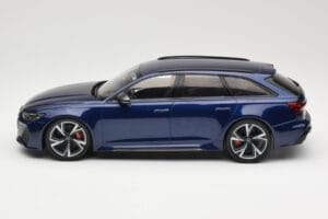 Audi RS6 C8 Avant Blue Metallic Minichamps 1:18 155018011 Metall – Bild 3 von 6