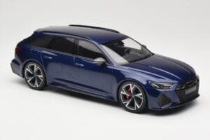 Audi RS6 C8 Avant Blue Metallic Minichamps 1:18 155018011 Metall – Bild 4 von 6