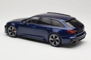 Audi RS6 C8 Avant Blue Metallic Minichamps 1:18 155018011 Metall – Bild 5 von 6