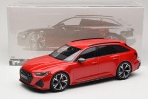 Audi RS6 C8 Avant Red Metallic Minichamps 1:18 155018010 Metall – Bild 6 von 6
