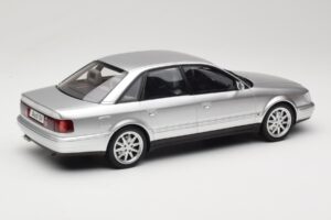 Audi S4 C4 4.2 V8 Crystal Silver Otto 1:18 OT464 Resin – Bild 2 von 6