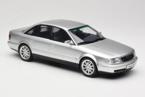 Audi S4 C4 4.2 V8 Crystal Silver Otto 1:18 OT464 Resin – Bild 4 von 6