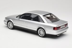 Audi S4 C4 4.2 V8 Crystal Silver Otto 1:18 OT464 Resin – Bild 5 von 6