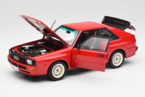 Audi Sport Quattro Rot Händler-Edition AUTOart 1:18 5030400205 Metall – Bild 2 von 8