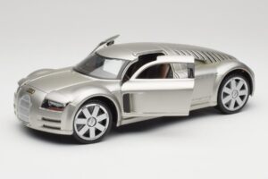 Audi Rosemeyer Silber Maisto 1:18 31625 Metall – Bild 2 von 8