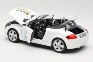 Audi TT 8N Cabriolet Weiss Maisto 1:18 56065 Metall – Bild 5 von 8