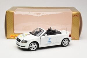 Audi TT 8N Cabriolet Weiss Maisto 1:18 56065 Metall – Bild 8 von 8