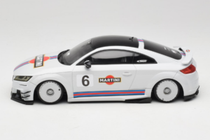 Audi TT ABT RS 8S Martini Grau GT Spirit 1:18 GT152-C1 Resin – Bild 3 von 6