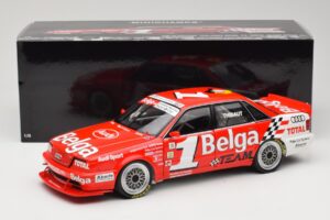 Audi V8 Evolution #1 Team Dubois P-A. Thibaut Belgian Procar 1993 Minichamps 1:18 100931001 Metall – Bild 8 von 8