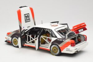Audi V8 Quattro DTM #44 Team AZR F. Jelinski 1991 Minichamps 1:18 100911044 Metall – Bild 5 von 8
