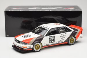 Audi V8 Quattro DTM #44 Team AZR F. Jelinski 1991 Minichamps 1:18 100911044 Metall – Bild 8 von 8
