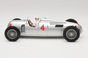 Auto Union Typ C #4 A. Varzi 2nd Place Monaco GP 1936 Minichamps 1:18 155361004 Metall – Bild 3 von 6