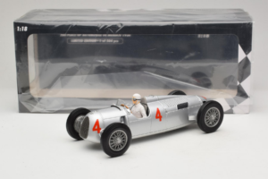 Auto Union Typ C #4 A. Varzi 2nd Place Monaco GP 1936 Minichamps 1:18 155361004 Metall – Bild 6 von 6