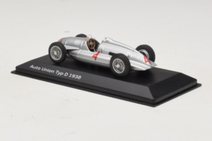 Auto Union Typ D #4 Silber Minichamps 1:43 5030900703 Metall – Bild 3 von 4