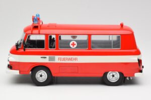 Barkas B 1000 Feuerwehr & Krankenwagen MCG 1:18 MCG18010 Metall – Bild 5 von 6