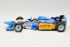 Benetton B195 Renault #1 M. Schumacher Benetton Formula French Grand Prix Winner 1995 Minichamps 1:18 100950001 Metall – Bild 3 von 7